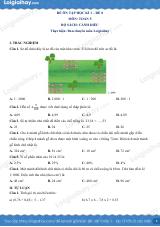 Đề kiểm tra học kì 1 Toán 5 Cánh diều - Đề số 8
